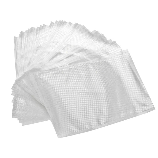 Set 100 pungi pentru vidat, gofrate 15x20cm