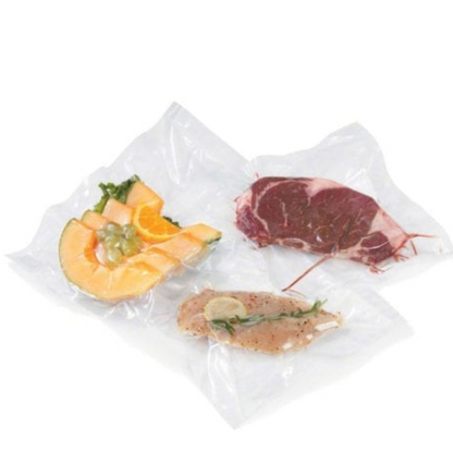 Set 100 pungi pentru vidat, gofrate 15x20cm