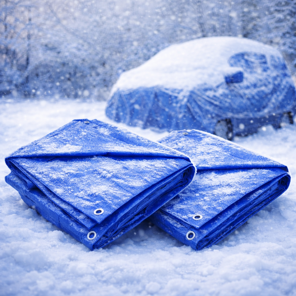 1+1 GRATIS: Prelata Super Rezistenta Pentru Ploaie si Acoperit Suprafete, 3x4 m