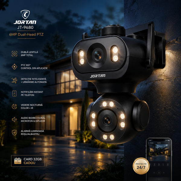 Camere Supraveghere Dual-Head PTZ