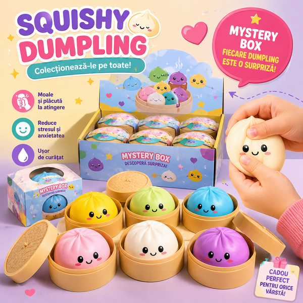 Dumpling Antistres Mystery Squishy