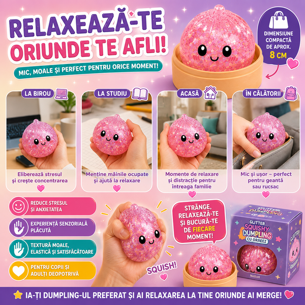 Dumpling Squishy Surprise Colecție