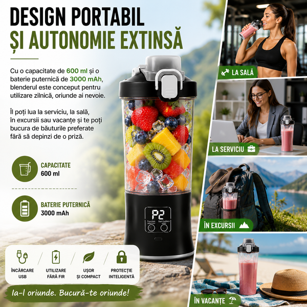Blender Portabil Smart