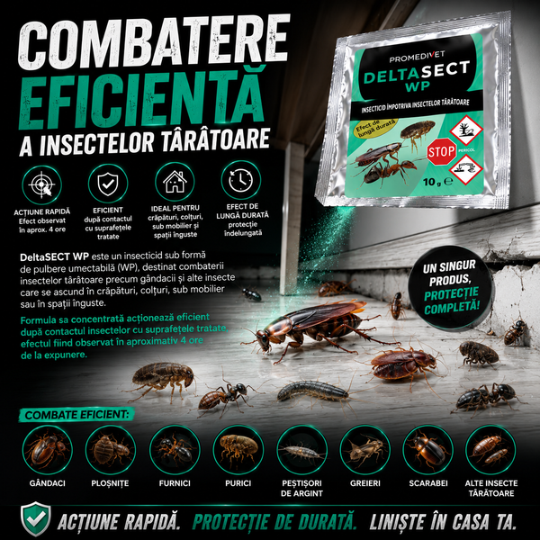 DeltaSECT WP Combatere Insecte Interior