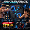 🥊 Aparat de Box Interactiv cu LED RGB, Bluetooth și Mănuși Incluse – Antrenează-te Acasă pe Ritmul Muzicii!