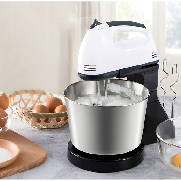 Mixer cu bol din inox 4L, 350W, 7 viteze – eficiență și precizie în bucătărie