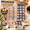 Organizator Suspendat pentru Dulap cu 24 de Buzunare și 2 Fețe – Pentru Sutiene, Șosete, Lenjerie și Accesorii