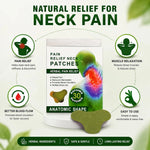 Set 100 Plasturi cu Pelin, Ghimbir și Eucalipt – Pentru Disconfort Cervical, Dureri de Spate și Musculare
