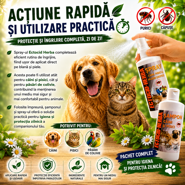 Pachet Ectocid Herba Protect