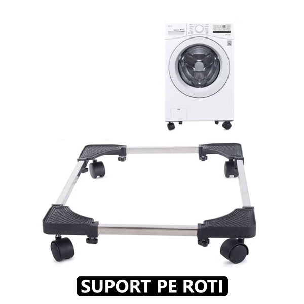 Suport Mobil Extensibil Reglabil cu roti pentru Electrocasnice 60x70cm