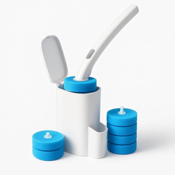 Kit Perie Toaletă Rapid cu 7 Capete de rezerva