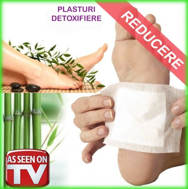 Set 100 plasturi Kinoki,pentru detoxifiere